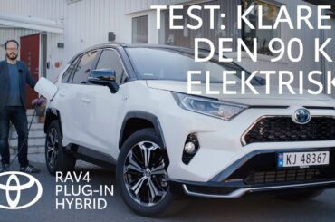 RAV4 Plug-in Hybrid Rekkeviddetest