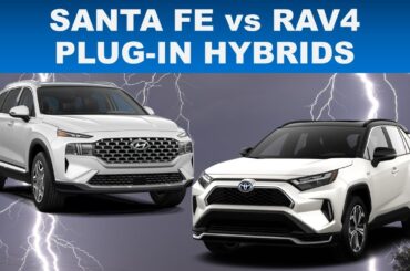 TOYOTA RAV4 PRIME vs HYUNDAI SANTA FE - WHICH PLUG-IN HYBRID SUV IS BETTER?