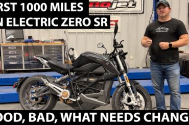 Electric Zero SR Motorcycle Review - First 1000 Miles