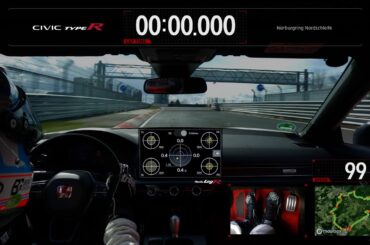 2023 Honda Civic Type R Record Lap of Nürburgring Nordschleife