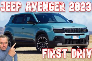 Jeep Avenger first drive and review for the American Electric car!