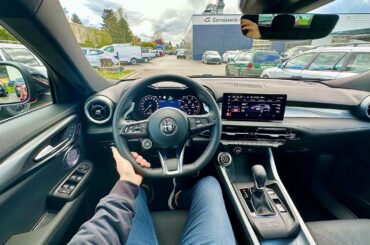 New Alfa Romeo Tonale Plug-in Hybrid 2023 Test Drive POV