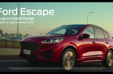 Do it all in the Ford Escape Plug-In Hybrid Range | Ford New Zealand