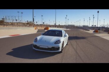 The Panamera Turbo S E-Hybrid. 6 tracks, 6 records: Bahrain International Circuit