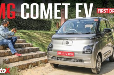 2023 MG Comet EV Review - Finally An Electric Car for Everyone in India ?  | autoX