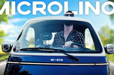 The Strange TINY Car Built By A Scooter Company