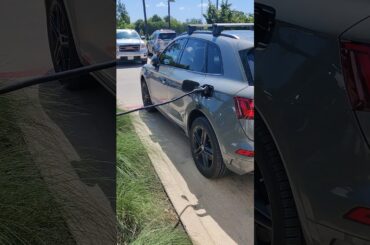 Audi Q5 Plug-in Hybrid Charging #shorts