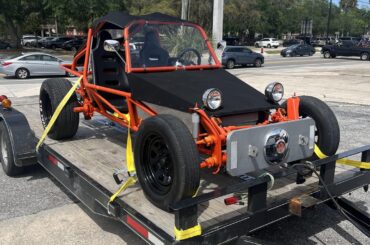 I just bought one of my budget dream cars, a 1968 VW engine send rail. I want a really stupid vanity plate to go with this really stupid car. Any suggestions?