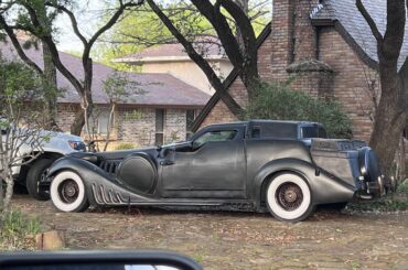 Should be outside a haunted house