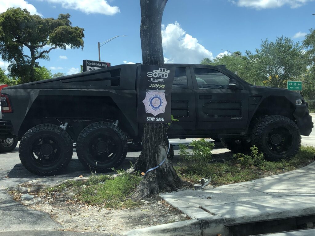 The Bronco version of Fort Lauderdale’s dumbest export.