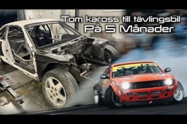 Tom kaross till tävlingsbil på 5 Månader! SDS "Påsksladden" 2023