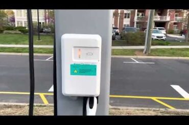 This apartment complex has 20+ EV chargers :-)