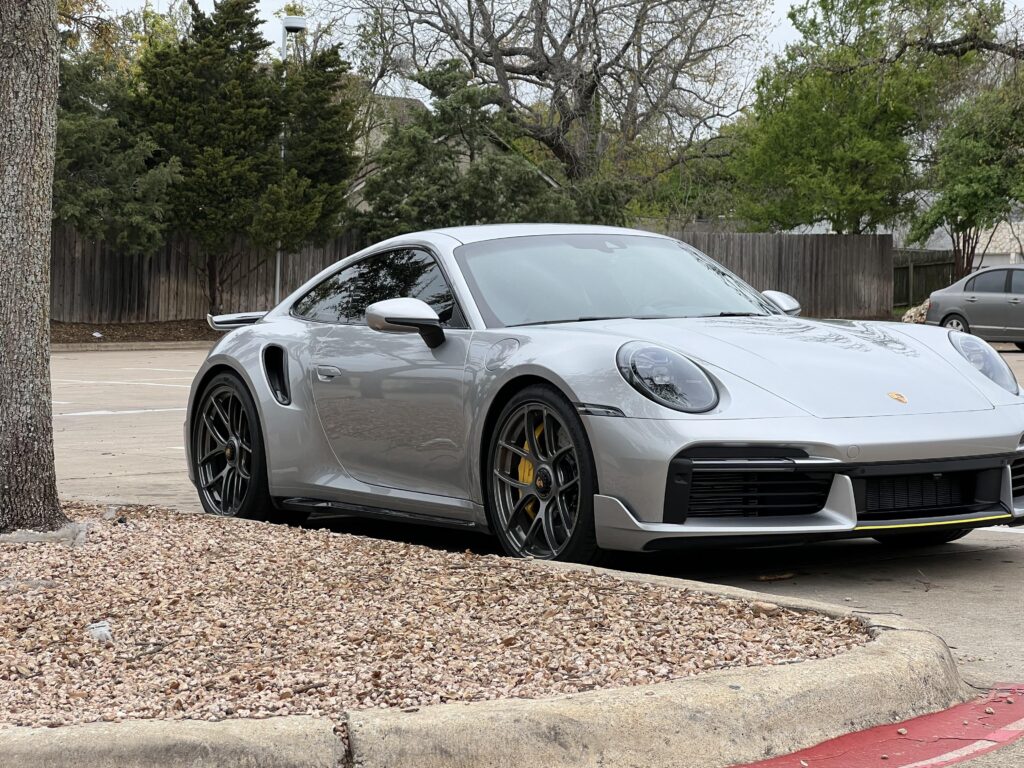 Spotted this [Porsche 911 turbo S]