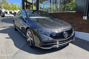 Just picked up my new beast. The EQS 450+