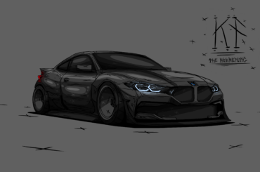 2023 BMW M4 WIDEBODY KIT CONCEPT (COMMISSIONS OPEN), art by me