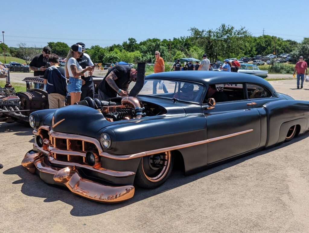 Went to Lonestar Roundup - Started life as a Cadillac. Has a 1000hp Turbo Diesel