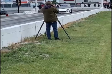 For those of you wondering how fast it goes on the drag strip.