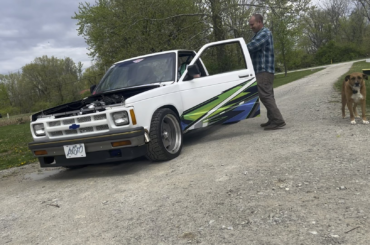 One of my grandpa’s friends while he was alive stopped by my house, I believe it’s a Chevy S10 with some kind of NA V8. It’s been awhile since I’ve seen it so I’m rusty on the details