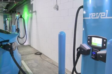Revel opens electric vehicle charging superhub open to public 24/7 in Brooklyn