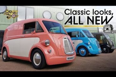 The British VW ID. Buzz? NEW Morris JE Van review exclusive first drive
