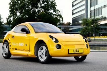 Meet Luca, An Electric Car Made From Recycled Waste