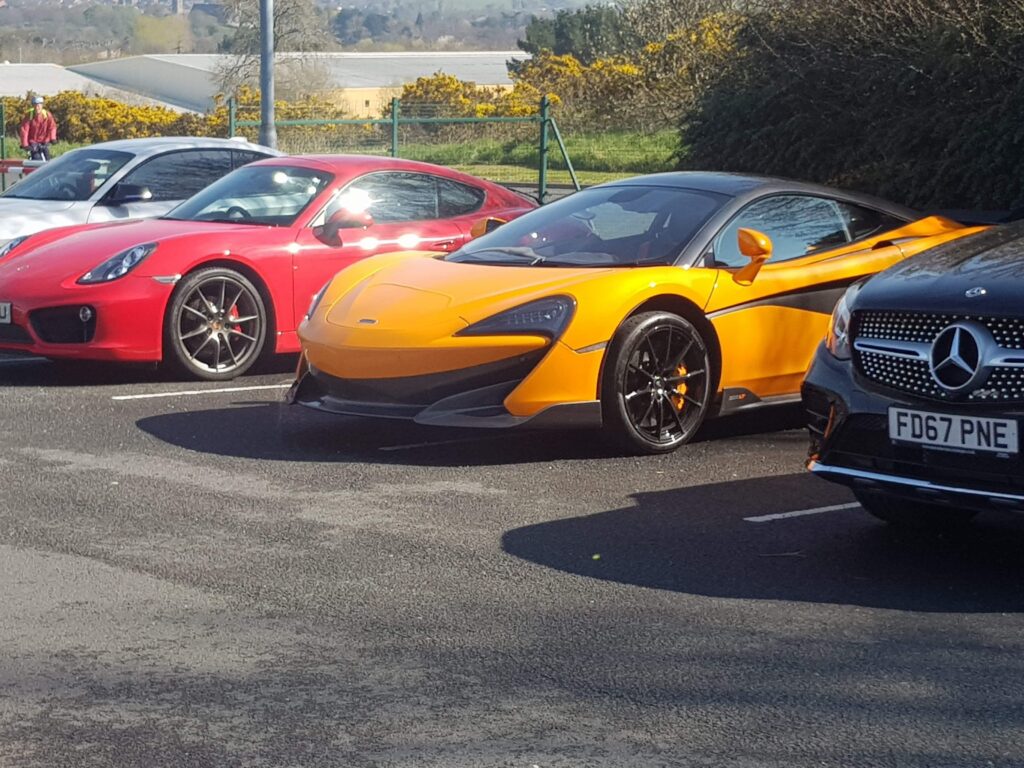 Used to work at a high end gym, a 27yr old drove this [McLaren 600LT]