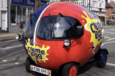 Jump in for a creme egg