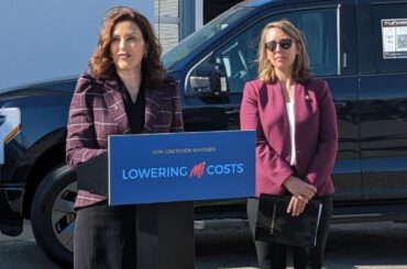 Michigan Governor campaigns for Tax free sales of EVs