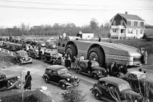The 1937 Antarctic Snow Cruiser was a huge 4x4 vehicle designed to be able to traverse over big patches of snow in Antarctica. Unfortunately, as it used swamp tires, it did not succeed with its goals and was left to die in Antarctica’s freezing climate.