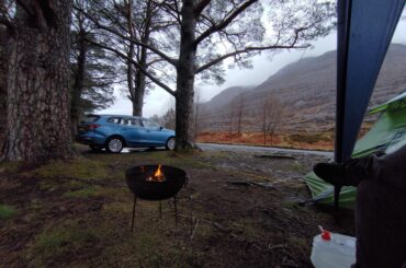 attempting the north coast 500 around Scotland in my MG5 EV Short Range, made it from the south coast of England and finally on the route!