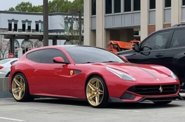 [Ferrari unknown model] saw this one today and saw another on the road. Seeing a lot of Ferrari around my NC city.