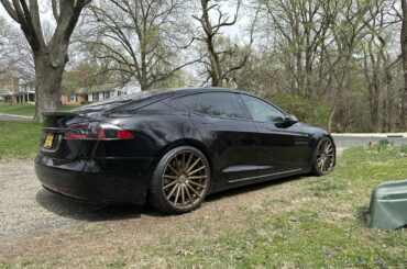 I don’t know if I’d call it stanced, but I got my summer wheels on.