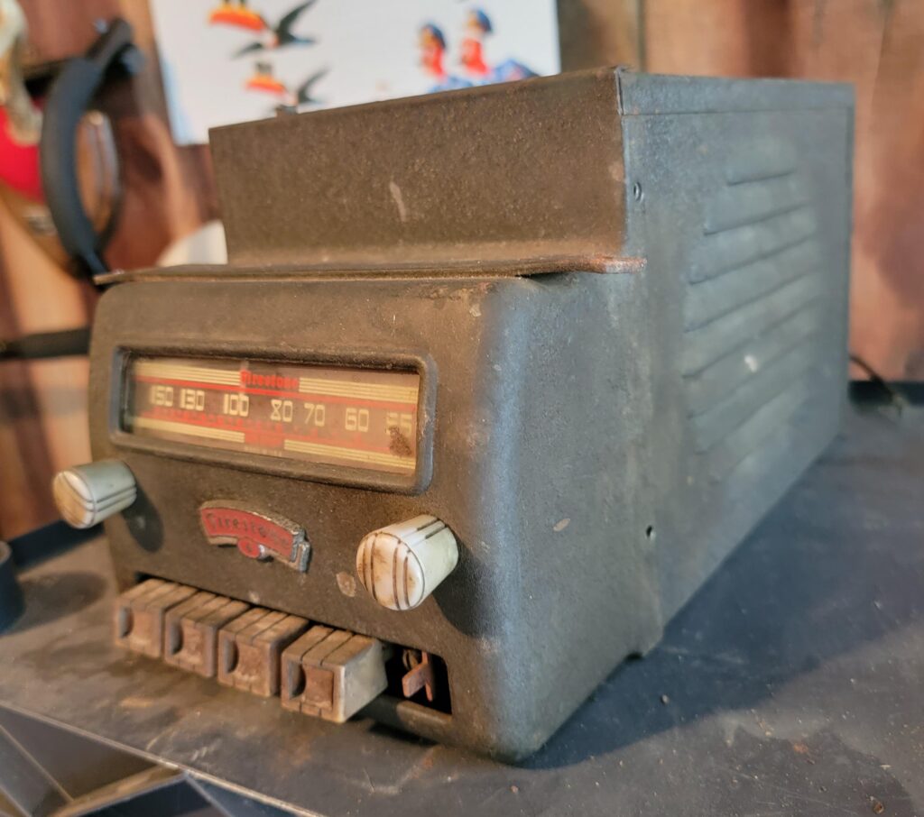 Found this at work today while cleaning out an old garage.