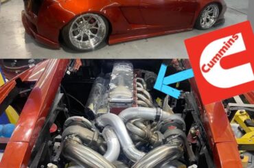 Cummins swapped Gallardo with a manual transmission!