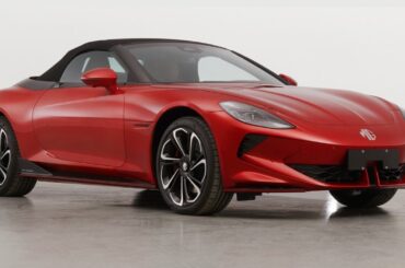 MG Cyberster EV roadster with 544 hp Revealed
