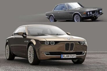 BMW CS Vintage concept is a modern interpretation of the 1968 BMW E9 series