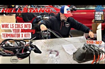 Holley 558-307 Universal Coil On/Near Plug ignition harness- How To wire it into the Terminator X!