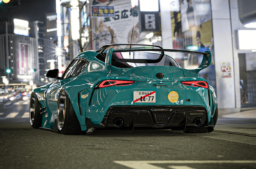 Mk5 supra sitting a bit wide ;)