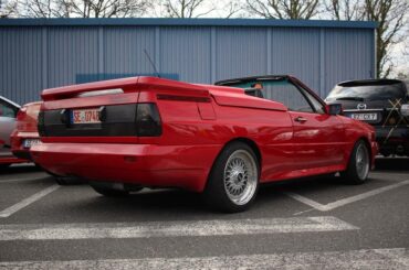 Treser Quattro Roadster - A convertible conversion with a folding hardtop based on the Audi Quattro