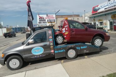 Spotted near Galloping Ghost Arcade in Brookfield, Illinois.