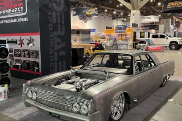 The body of a 1963 Lincoln Continental on a custom chassis with custom everything. LS with mirrored turbos looks brilliant as well.