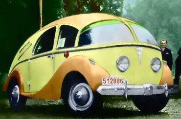 PLM-Wagon 1947 A two door sedan built by the Belgian coachbuilder Louis Maes Ainé. A total of 18 of these cars were made.