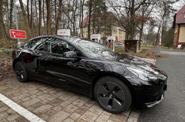 European road trip with a Hertz Model 3