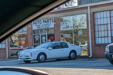Ford 1949 fascia on some kind of a Buick Coupe?