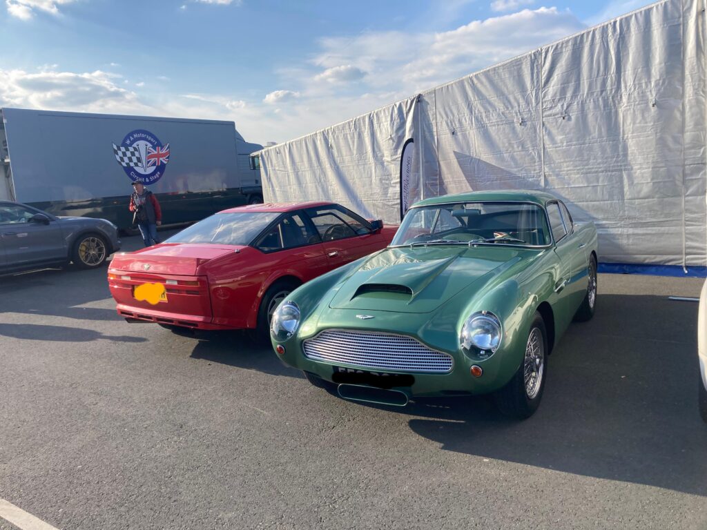 Spotted at Donington Park, UK today. Two beauties