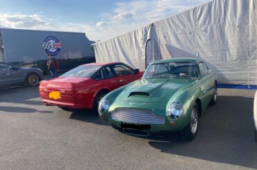 Spotted at Donington Park, UK today. Two beauties
