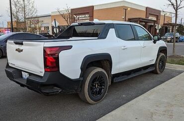 First time seeing a Silverado EV in public!