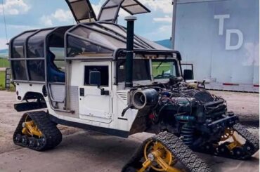 There is a Hummer H1 Under All That