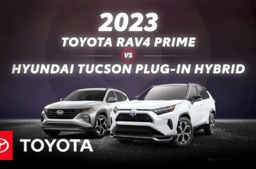 2023 RAV4 Prime vs 2023 Hyundai Tucson Plug-in Hybrid | Toyota