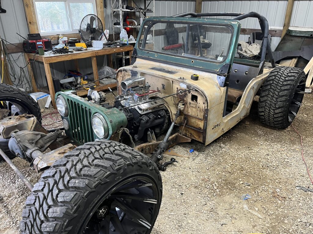 What do you think of my jeep rod project?